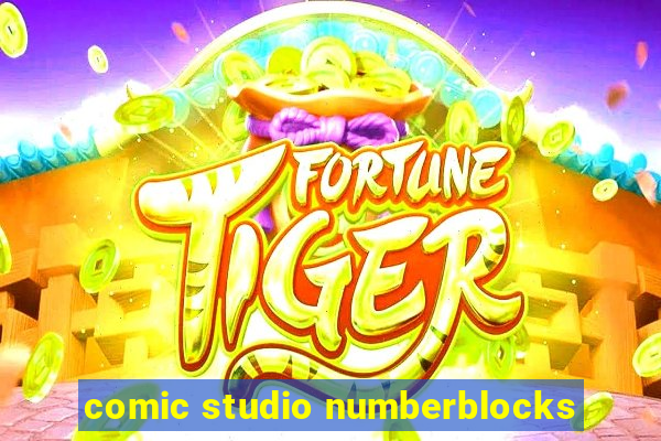 comic studio numberblocks